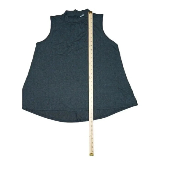 The Office Edit X Kiki Larue Women's Gray Sleeveless Turtleneck Soft Size 1X - Picture 9 of 13